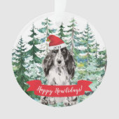 Joyeux Howlidays Cocker Spaniel Dog Noël (devant)