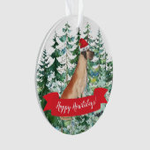 Joyeux Howlidays Grand Danois Noël (devant)