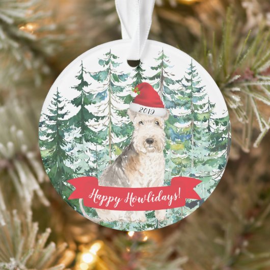 Joyeux Howlidays Lakeland Terrier Noël (Arbre)