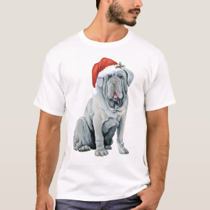 Joyeux Howlidays T-shirt Mastiff napolitain
