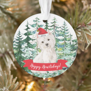 Joyeux Howlidays Westie Chien Noël
