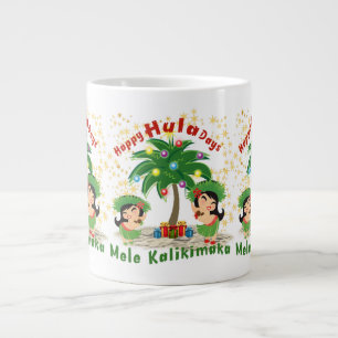 Joyeux Hula Days 3 Jumbo Mug