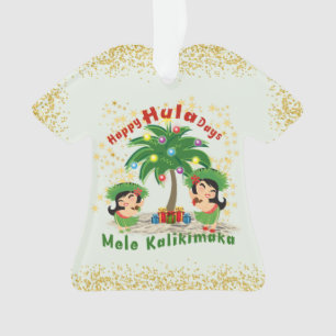 Joyeux Hula Days 3 Ornement de chemise