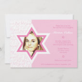 Joyeux - Invitation Bat mitzvah (Devant)
