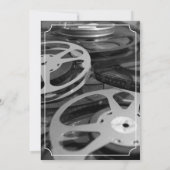 Joyeux Invitation de films personnalisés de Noël R (Dos)