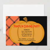 Joyeux Invitation du parti Halloween (Devant / Derrière)