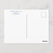 Joyeux Iris Day ! Carte postale (Dos)