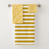 Joyeux Jaune Stripes Floral Polka Dot (En situation)