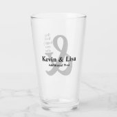 Joyeux Jour Après Le Tumbler De Verre (Dos)