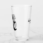 Joyeux Jour Après Le Tumbler De Verre (Gauche)