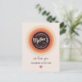 Joyeux jour de la mère Carte postale (Debout devant)