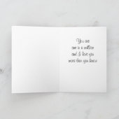 JOYEUX JOUR DE LA MÈRE **SOEUR** CARTE DE JOUR DE  (Intérieur)