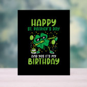 Joyeux Jour de la Saint Patrick Anniversaire Shamr (Neutre)