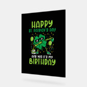Joyeux Jour de la Saint Patrick Anniversaire Shamr (Angle)