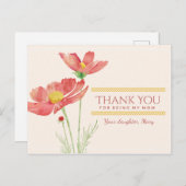 JOYEUX JOUR DE MÈRE JE T'AIME MAGNET DE CARTE MAMA (Devant / Derrière)