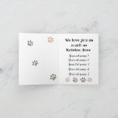Joyeux Jour Valentines De La Carte Chats (Intérieur)