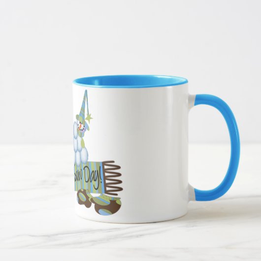 Joyeux jours de neige Mug (Droite)