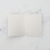 Joyeux Jours de Noël Carte pliée (Intérieur)