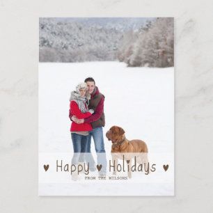 JOYEUX JOURS FÉRIÉS CARTE POSTALE PHOTO VACANCES