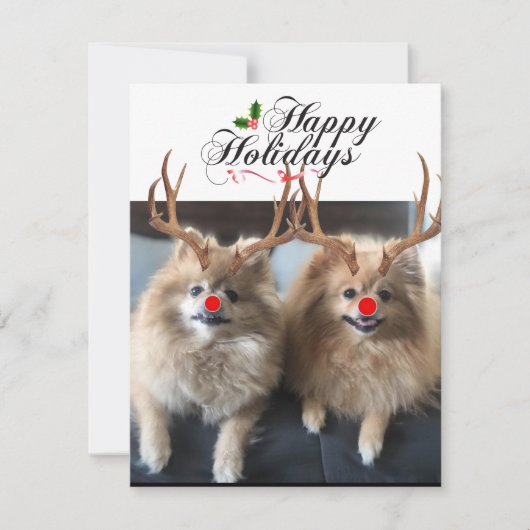 Joyeux jours fériés Sushi et Cartes de fin de anné (Devant)