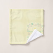 "Joyeux Joyeux" Arbre de Noël & Snowflakes (Gant de toilette)