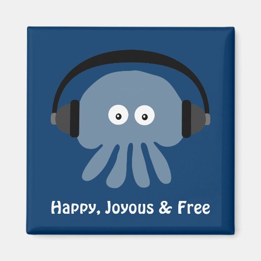Joyeux Joyeux et aimants Jellyfish gratuits (Devant)