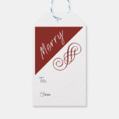 Joyeux, Joyeux - étiquettes cadeaux (Dos)