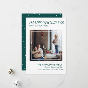 Joyeux Joyeux Jours Modernes Faire-part de déménag