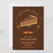 Joyeux Joyeux Joyeux Pecan Pie Invitation (Devant)