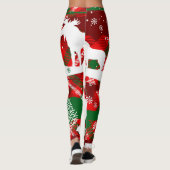 Joyeux Joyeux Leggings de Noël (Dos)