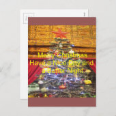 Joyeux Joyeux Noël carte de voeux (Devant / Derrière)