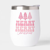 Joyeux Joyeux Noël - Conception des Fêtes Rose (Gauche)