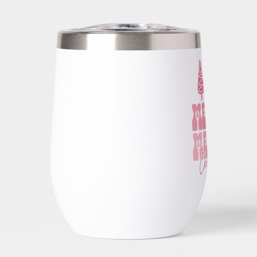 Joyeux Joyeux Noël - Conception des Fêtes Rose (Avant)