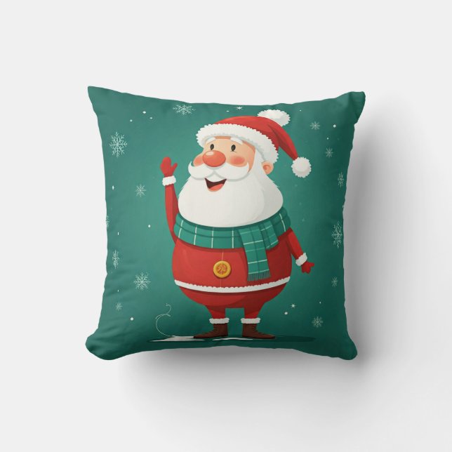 Joyeux "Joyeux Noël" Coussin : Festive Co (Recto)
