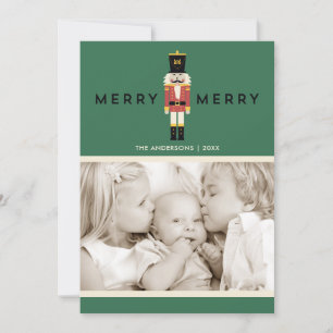 Joyeux Joyeux Nutcracker Carte de Noël