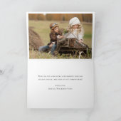 Joyeux Joyeux Vacances 2 PHOTO Carte de Noël (Intérieur)