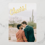 Joyeux Joyeux Vacances 2 Photo Vertical Custom (Recto)