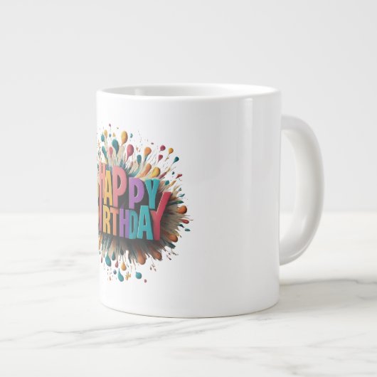 Joyeux Jumbo Mug (Devant droit)