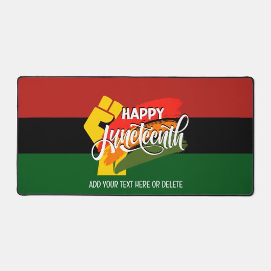 Joyeux Juneteenth panafricain (Recto)