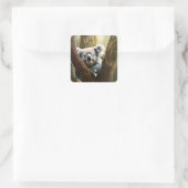 Joyeux Koala Australien En Arbre, Stickers (Sac)
