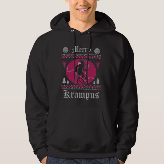 Joyeux Krampus Noël Noël Noël Noël Horreur Sweat l (Devant)