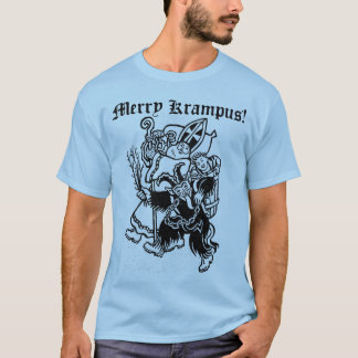 Joyeux Krampus ! Pièce en t. T-shirt drôle de Noël