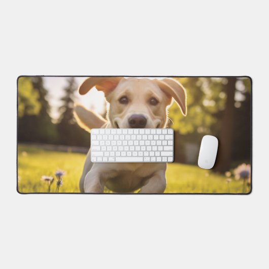Joyeux Labrador Puppy Running (Clavier et souris)