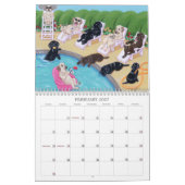 Joyeux Labradors Calendrier sportif (Feb 2027)