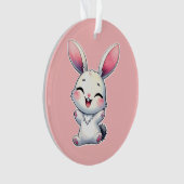 Joyeux lapin aquarelle (devant)