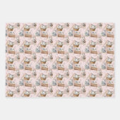 Joyeux Lapin De Pâques Dans Un Papier Enveloppant  (Devant 2)