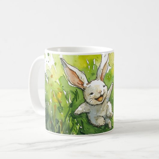 Joyeux lapin de Pâques Mug #8 (Devant gauche)