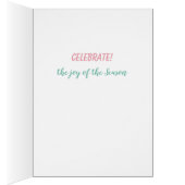 Joyeux lapin de Pâques, poussin et panier (Intérieur (Droit))