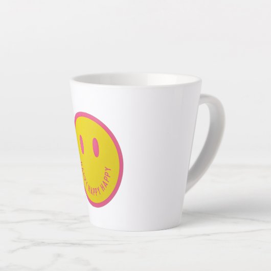 Joyeux Latte Mug (Angle droit)