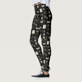 Joyeux Leggings du Nouvel An (Gauche)